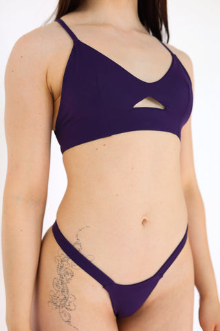 Carla Pole Dance Top Sugar Plum