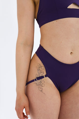 Indya Pole Dance Garter Shorts Sugar Plum