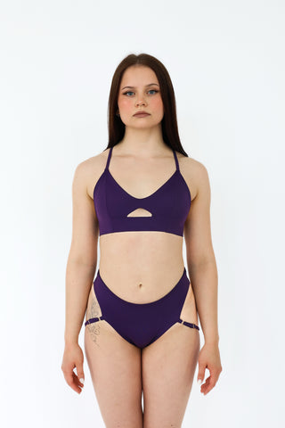 Carla Pole Dance Top Sugar Plum