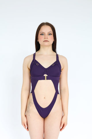 Magdalena Open Top Harness Sugar Plum
