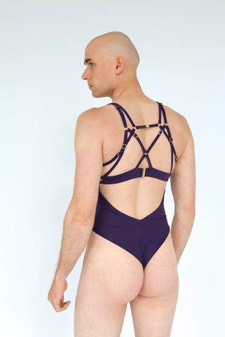 Magdalena Open Top Harness Sugar Plum