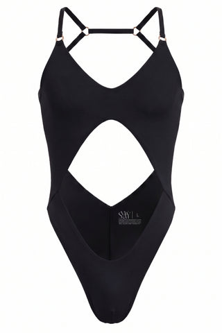 Naomi Mens Pole Dance Bodysuit V2 Black