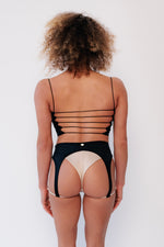 Eco-friendly pole wear: Sway Agata - top for pole dance - 90s style - eco-friendly ECONYL regenerated nylon