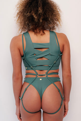 Bettie Pole Top Xandu Green