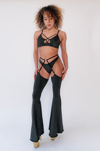 Daisy Bellbottom Chaps Starry Night