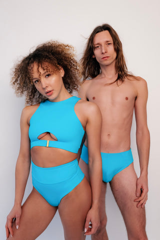 Bettie Pole Top Blue Lagoon