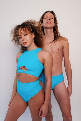 Bettie Pole Top Blue Lagoon