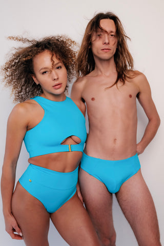 Bettie Pole Top Blue Lagoon