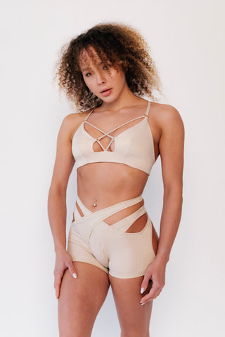 Freddie Short Chaps Champagne Gold