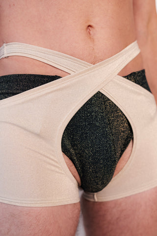 Freddie Short Chaps Champagne Gold