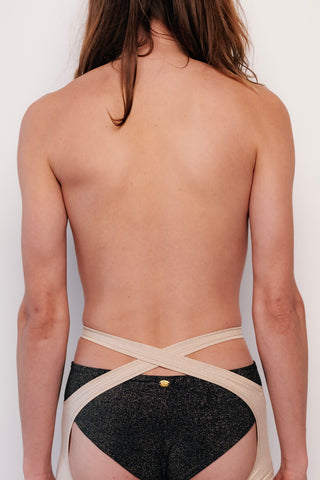 Freddie Short Chaps Champagne Gold