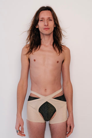 Freddie Short Chaps Champagne Gold