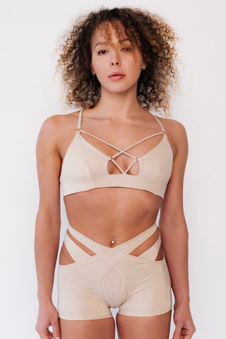 Freddie Short Chaps Champagne Gold