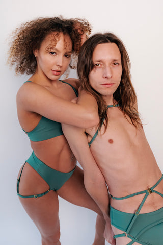 Nathan Garter Shorts Xandu Green