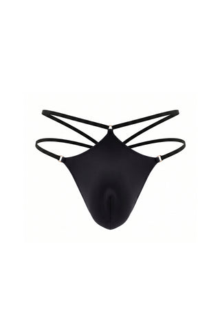 Temptress Mens Pole Dancing G-String Thong Black